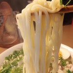 ラーメン櫻島 - しゃぶラーメン　９００円の麺　【　２０１３年３月　】