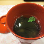 新ばし 星野 - 若竹汁です。