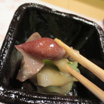 新ばし 星野 - 中にはホタルイカが。