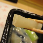 新ばし 星野 - ウドも癖がなく楽しめました。