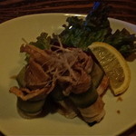 カーヴ隠れや - 豚しゃぶロール ￥490