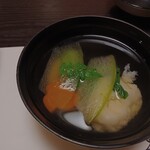 北新地 穂の河 - 鱧のお吸い物