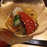 北新地 穂の河 - 冷製炊き合わせ