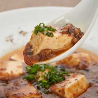 Exquisite spiciness and flavor “Sichuan Mapo Tofu”