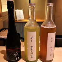 銀座 稲葉 - 『風の森』＆うどん12時間水出ししたお茶