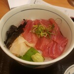 Mekikinoginji - まぐろハラモ漬け丼