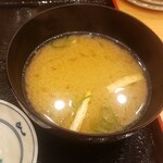 Mekikinoginji - 味噌汁