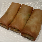 中国飯店 - 海老と黄ニラ春巻