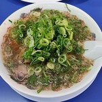 来来亭  - ラーメン　ネギ多め