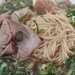 来来亭  - 麺とチャーシュー