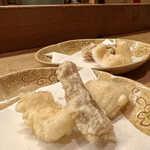 花いち - やりいかと干しいも天ぷら