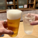 花いち - トリビーで乾杯〜♪