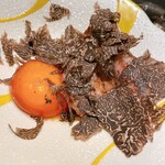 西麻布 焼肉 X - ロース！本日三回目の登場、トリュフ様を添えて