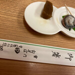 御膳蕎麦 雷門 田川 - お通し