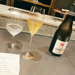 西麻布 焼肉 X - 別格のシャンパン