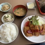 Tokiwa Shokudou - 豚ヒレカツ定食【2022.6】