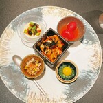 西麻布 焼肉 X - 季節を感じる前菜