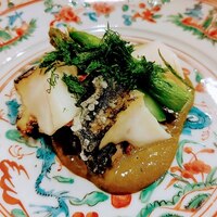みつき - アワビ、大山アスパラ