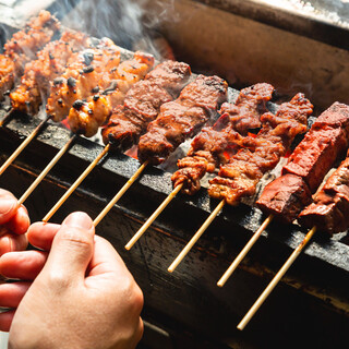 ≪Specialty≫ Full of flavor♪ Enjoy carefully selected fresh offal on Grilled skewer!