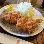水塩土菜 - ヒレかつのハーフ