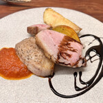 本田食堂 - メイン　信州黒豚の肩ロース