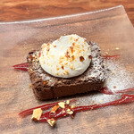 本田食堂 - デザート　ガトーショコラ