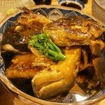 うどん酒家　かみや - この日の真打ち。アラ煮。