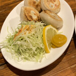 居酒屋本陣おやじ - 肉汁焼き餃子　¥600