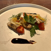 ワカヌイ グリル ダイニング バー 東京 - 鯵のなんとか