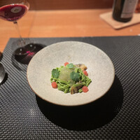 インカメラ コン テラッツァ - 和歌山より 鮎と西瓜の冷製