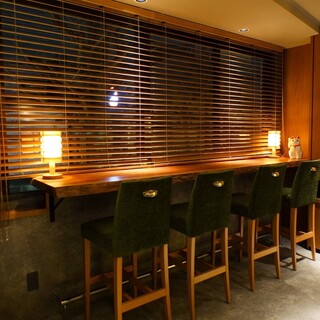 Easy drinking, group use ◎A stylish adult space where you can feel free to stop by