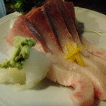 高砂家 - 寒ブリ刺身