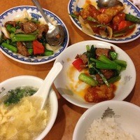横浜中華街 北京飯店 - 机の上の上のおりょり