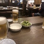 八丈島郷土料理 源八船頭 - 「生ビール」(580円)