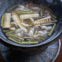 比良山荘 - 月とスッポンの鍋もの