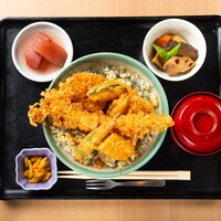 穴子天丼御膳
