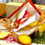 和食 酒肴 まさむら - 祝い鯛