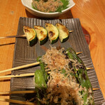 炭火焼鳥 西田屋 - ししとう、ズッキーニ