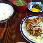 さの食堂 - 焼肉定食¥800