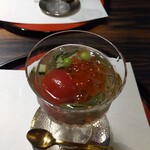 割烹 清風 - 先付（夏野菜の酢の物）