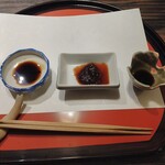 割烹 清風 - お造りのお醤油