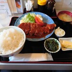 Tempura O Shokuji Dokoro Tsukushi - チキンカツマデラソース　850円＋ご飯大盛り100円