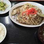 食堂いとう - 炒めそば定食