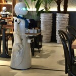 分身ロボットカフェ DAWN ver.β - "配膳するOriHime"