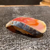 名古屋 栄 鮨 栄華 - お任せ特上握り 17800円
                  握り サバ
