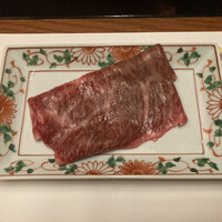 北新地しゃぶしゃぶすき焼き きらく - サーロイン　※しゃぶしゃぶ