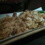 酒菜 竹のした - 地穴子のアーモンド揚げ