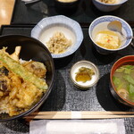 お料理 とみやま - 特選天丼御膳