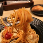 エビノスパゲッティ 丸ビル店 - 麺　リフト