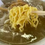 かつ平 - ラーメンしお味の麺